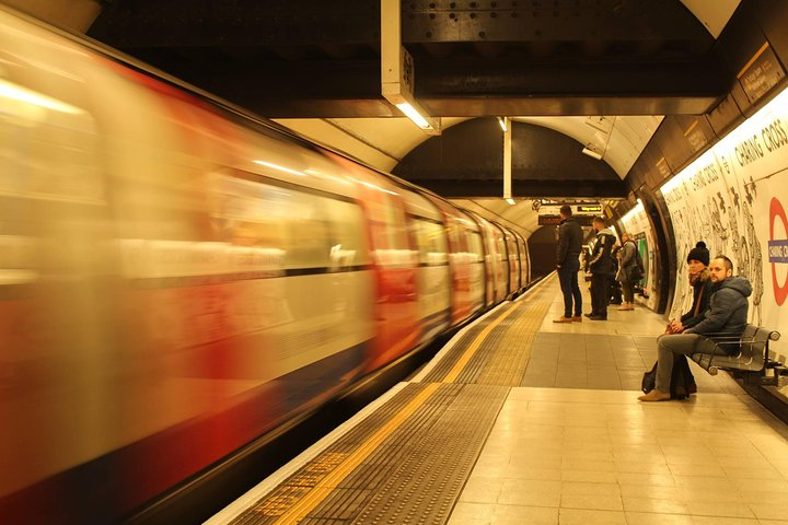 Mind the gap, train approaching.